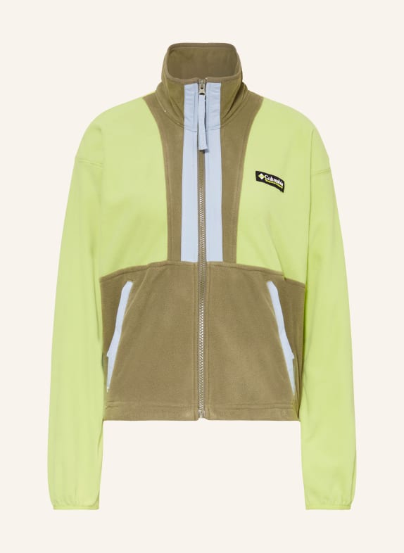 Columbia Fleece jacket BACK BOWL™ LIGHT GREEN/ KHAKI