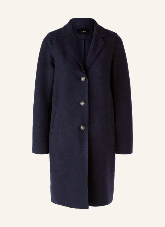 oui Wool coat DARK BLUE