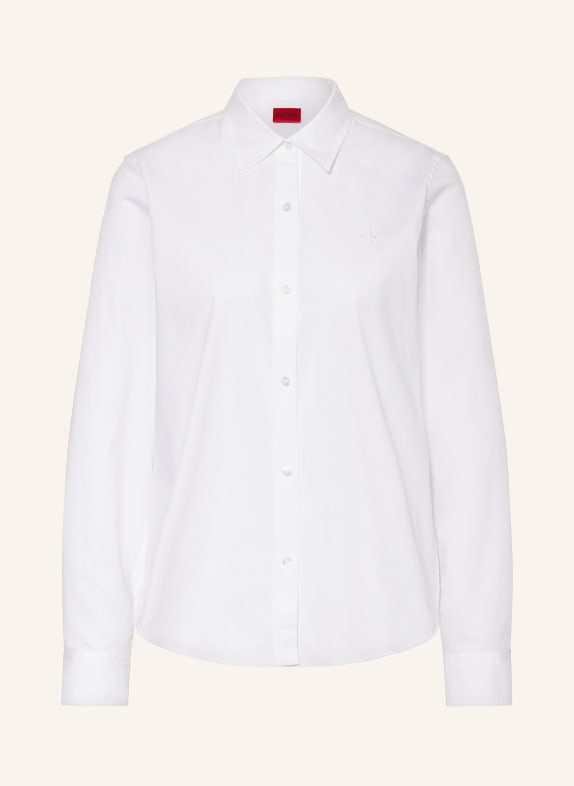HUGO Shirt blouse THE ESSENTIAL SHIRT WHITE