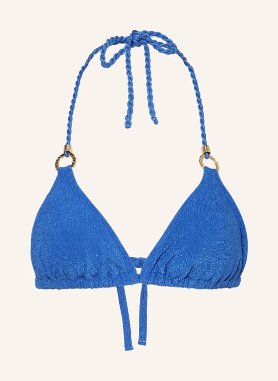 heidi klein Triangle bikini top STELLENBOSCH BLUE