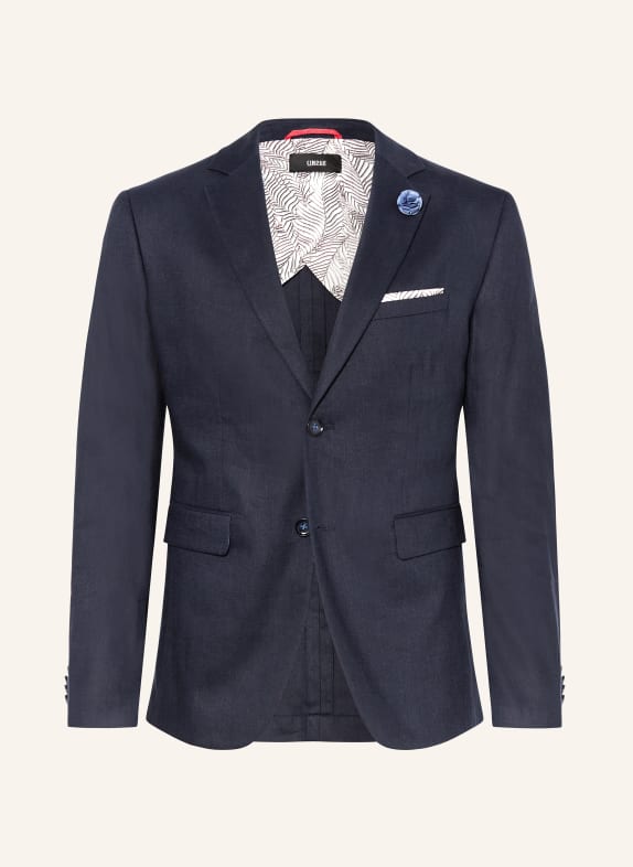 CINQUE Suit jacket CICAVA extra slim fit with linen 69 DUNKELBLAU