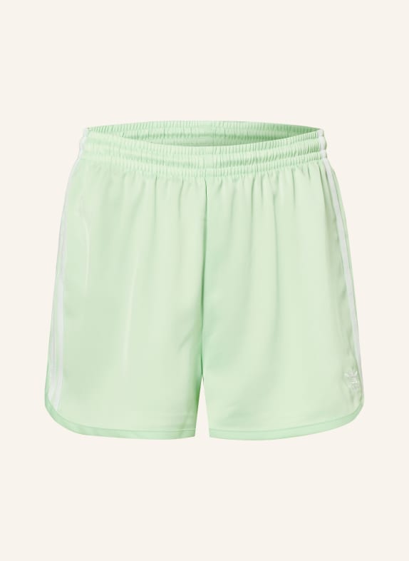 adidas Originals Shorts SATIN SPRINT LIGHT GREEN/ WHITE