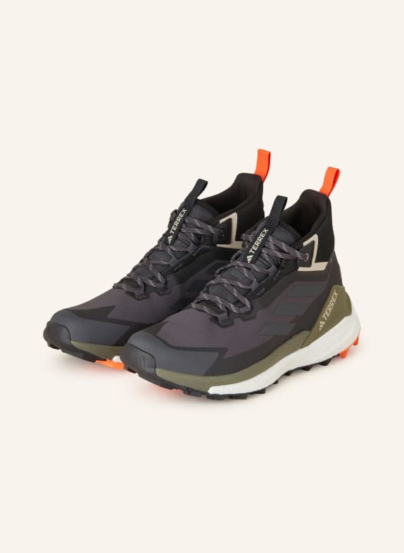 adidas TERREX Trekking shoes TERREX FREE HIKER 2 GTX BLACK/ DARK GRAY/ KHAKI