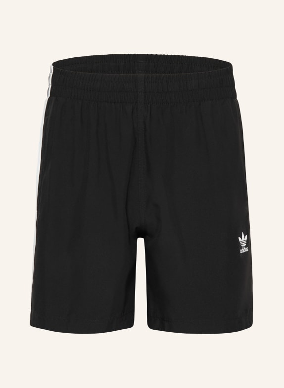 adidas Originals Swim shorts ORIGINALS ADICOLOR 3-STRIPES BLACK/ WHITE