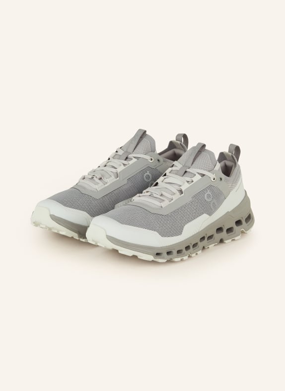 On Trail running shoes CLOUDULTRA 2 LIGHT GRAY/ WHITE