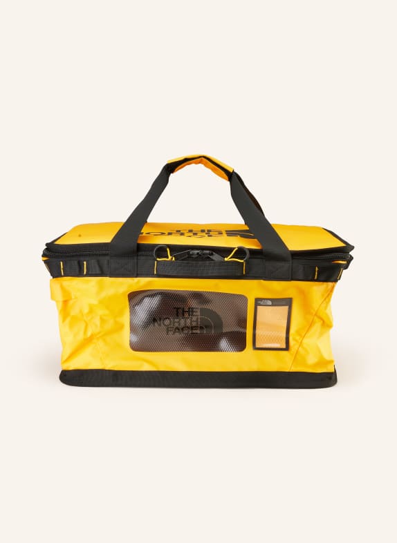 THE NORTH FACE Travel bag BASE CAMP GEAR BOX M 65 l DARK YELLOW/ BLACK