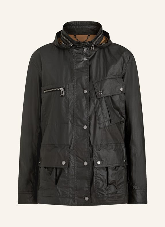 BELSTAFF Field jacket CENTENARY with detachable hood BLACK