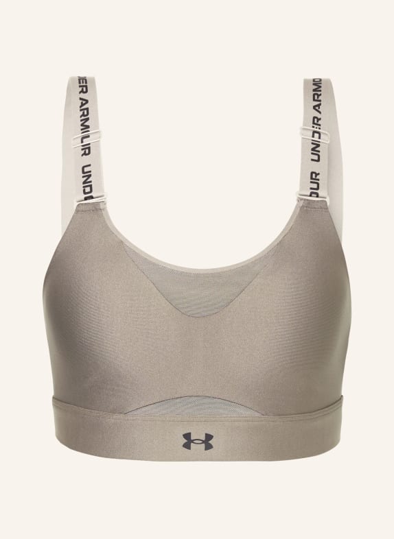 UNDER ARMOUR Sport-BH UA INFINITY 2.0 mit Mesh TAUPE