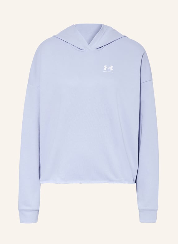 UNDER ARMOUR Hoodie RIVAL LIGHT BLUE