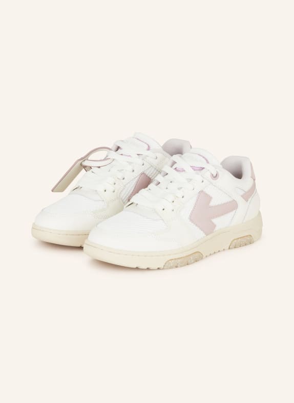 Off-White Sneaker SLIM OUT OF OFFICE WEISS/ HELLLILA