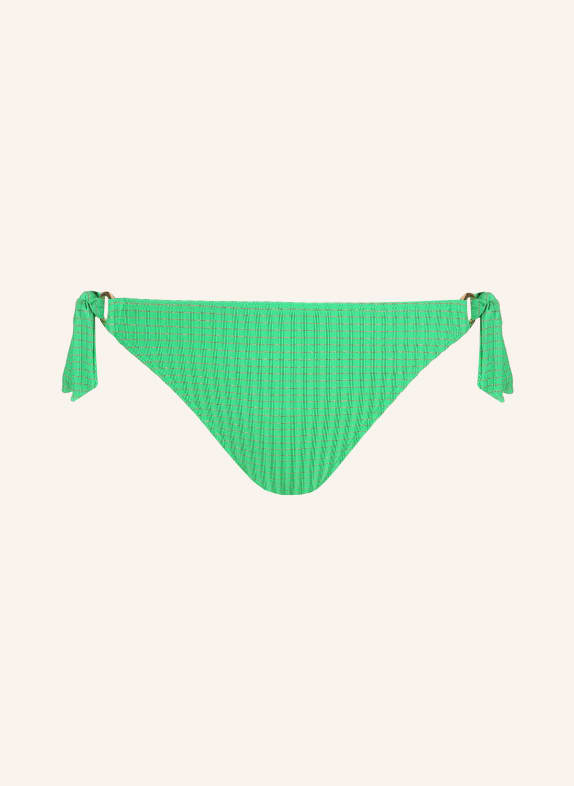 PrimaDonna Triangle bikini bottoms MARINGA with glitter thread GREEN/ GOLD