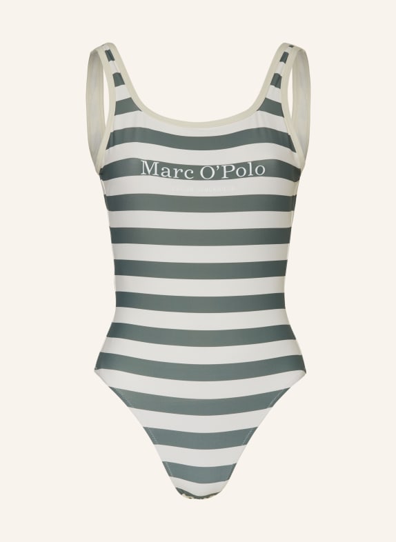 Marc O'Polo Swimsuit with UV protection OLIVE/ ECRU