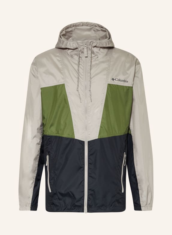 Columbia Outdoor jacket TRAIL TRAVELER™ BLACK/ GREEN/ BEIGE