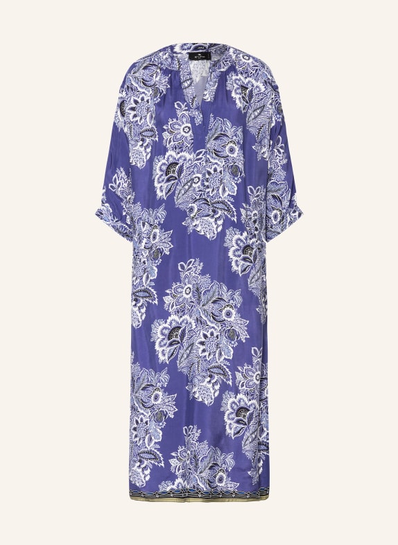 ETRO Dress with 3/4 sleeves BLUE/ WHITE