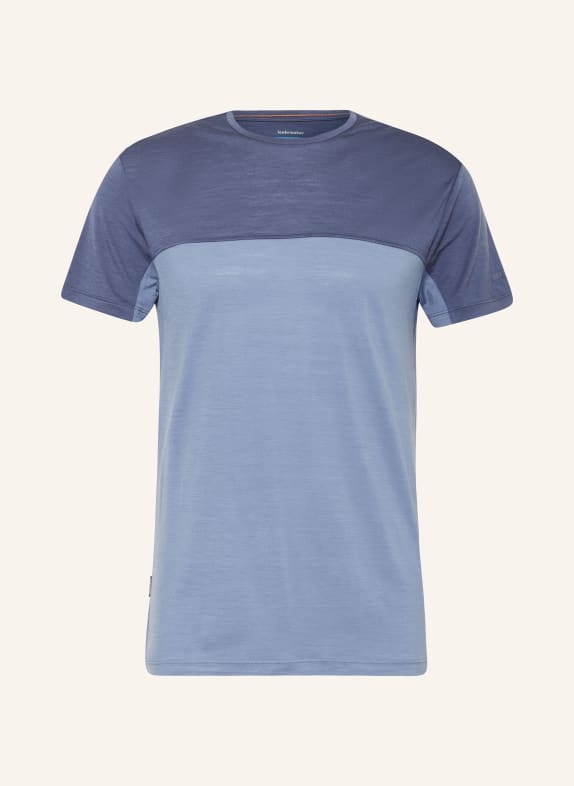 icebreaker T-shirt S125 COOL-LITE™ SPHERE III with merino wool BLUE