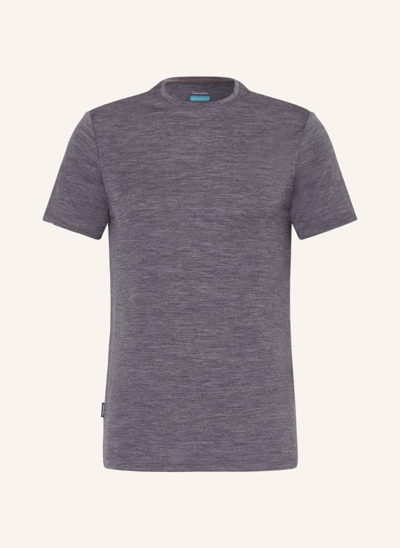 icebreaker T-shirt COOL-LITE™ MERINO BLEND SPHERE III z wełną merino GRANATOWY