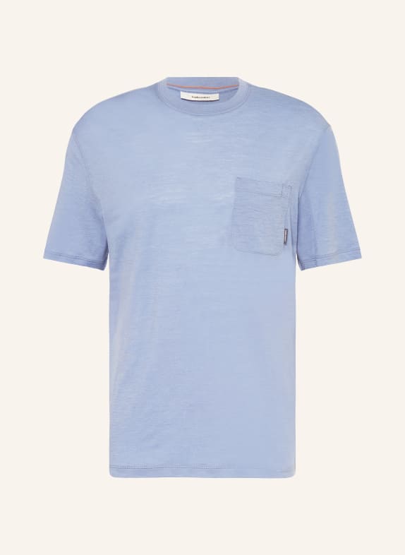 icebreaker T-shirt 150 TECH LITE III made of merino wool LIGHT BLUE