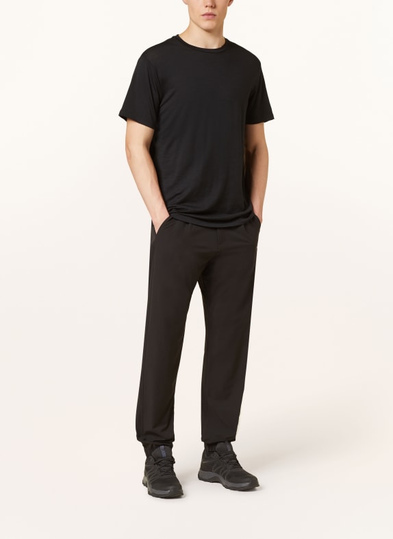 icebreaker T-shirt MERINO 150 TECH LITE III ZWART