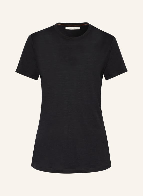 icebreaker T-shirt TECH LITE III in merino wool BLACK