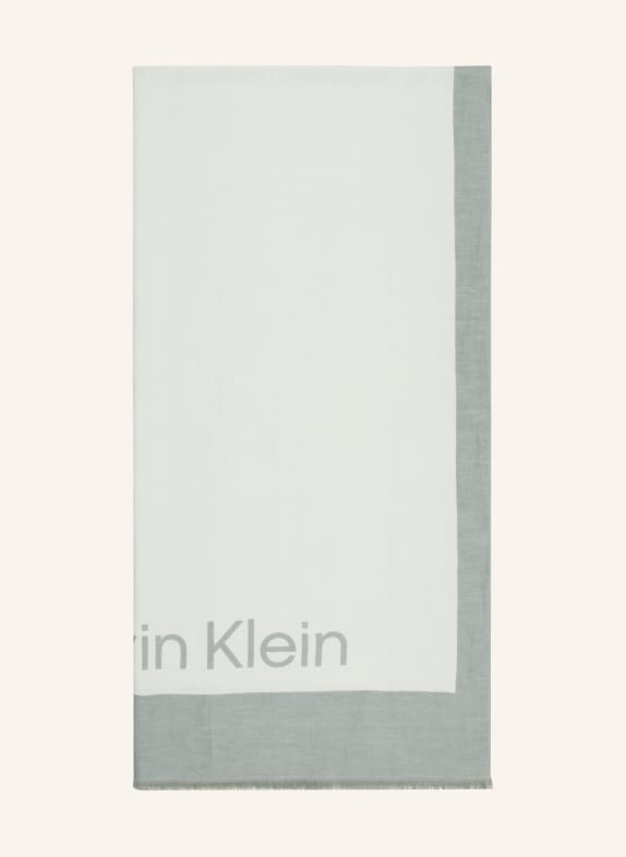 Calvin Klein Scarf MINT/ LIGHT GREEN