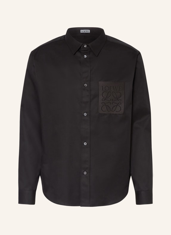 LOEWE Shirt comfort fit BLACK