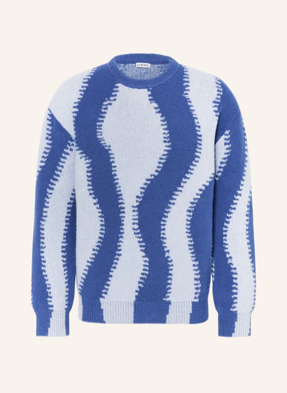 LOEWE Sweater BLUE/ LIGHT BLUE
