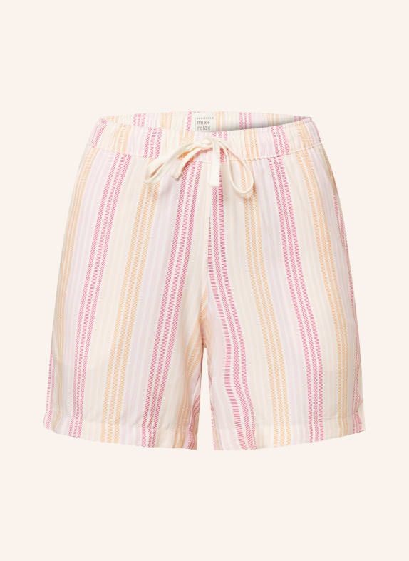 SCHIESSER Pajama shorts MIX+RELAX ECRU/ FUCHSIA/ ORANGE