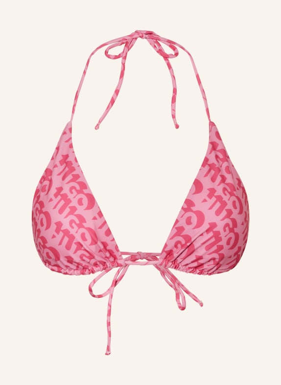 HUGO Triangel-Bikini-Top BONNIE ROSA/ PINK