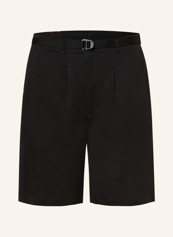 icebreaker Shorts with merino wool BLACK