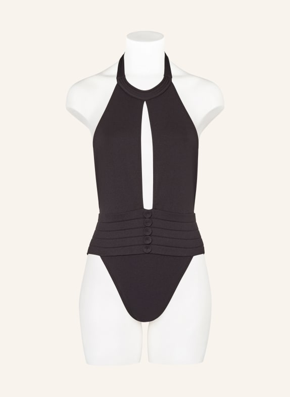 ANDRES SARDA Neckholder plavky RODERO ČERNÁ