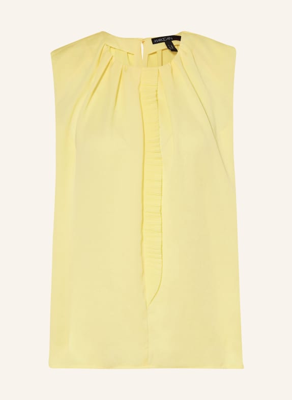 MARC CAIN Blouse top YELLOW