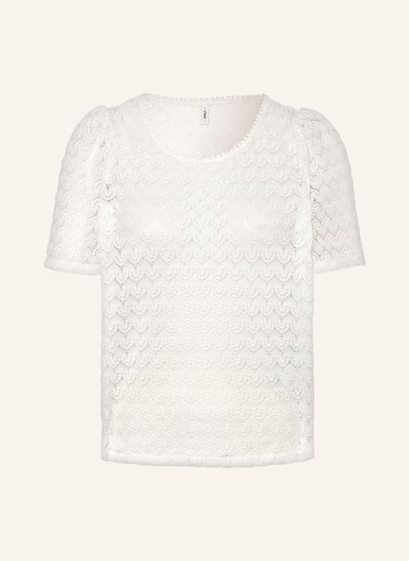 ONLY Knit shirt WHITE