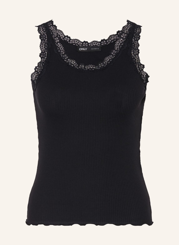 ONLY Top with lace BLACK
