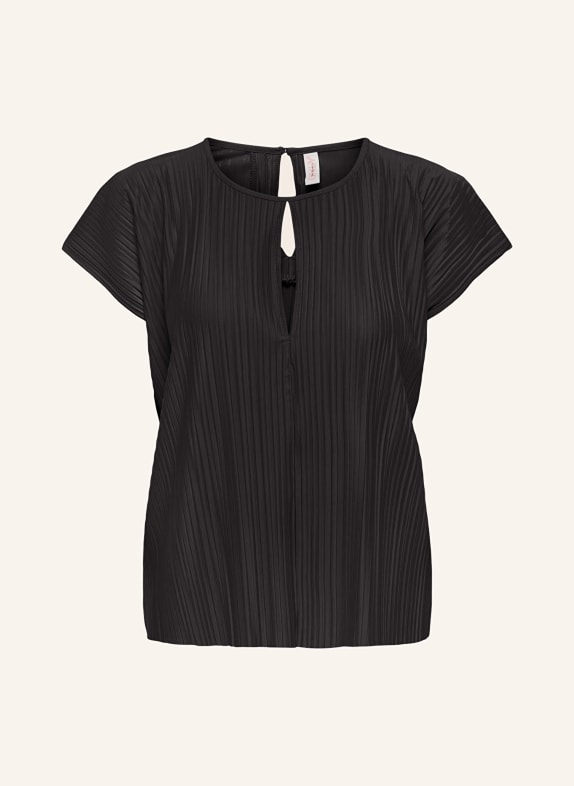 ONLY Shirt blouse with pleats BLACK