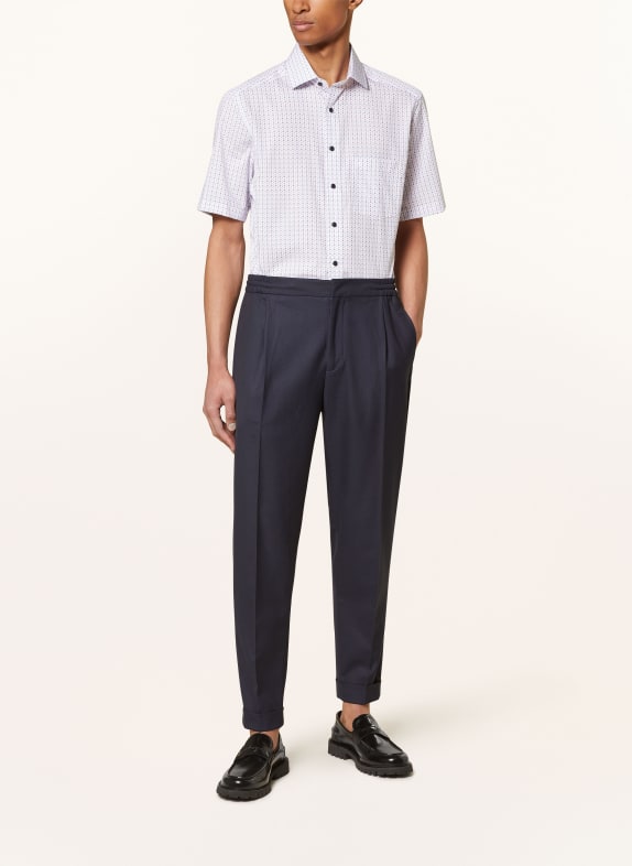 OLYMP Kurzarm-Hemd Luxor modern fit ROSÉ / HELLROSA / WEISS