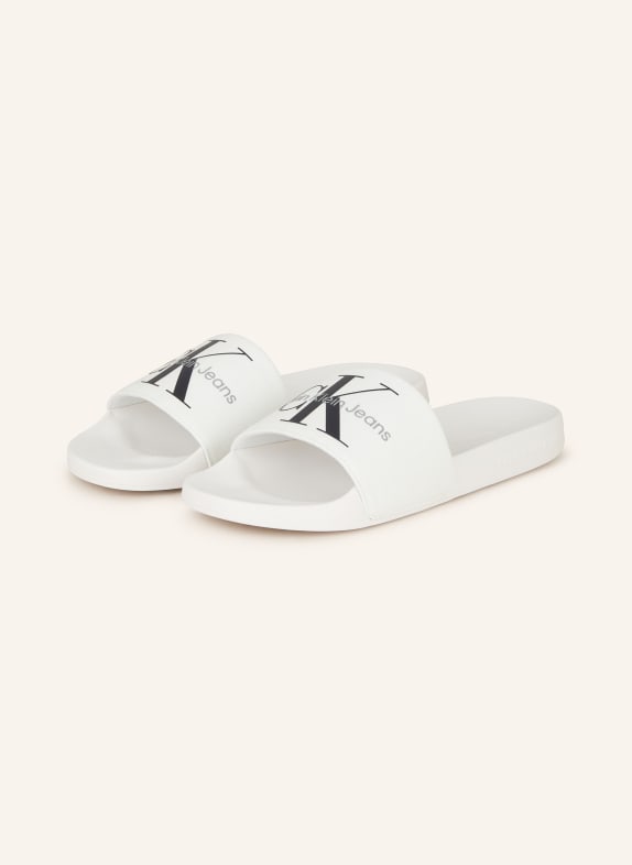 Calvin Klein Slides WHITE
