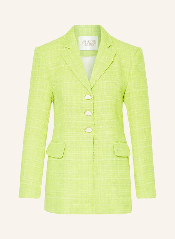 FABIENNE CHAPOT Tweed-Blazer CHER 4011 Lovely Lime