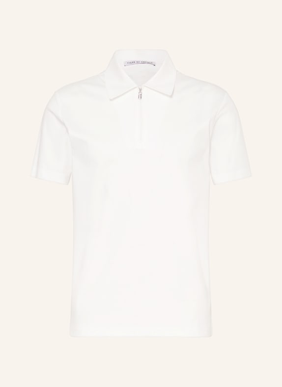 TIGER OF SWEDEN Jersey polo shirt LARON slim fit WHITE