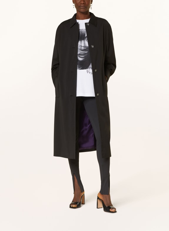 BOSS Wool coat COPILOT BLACK