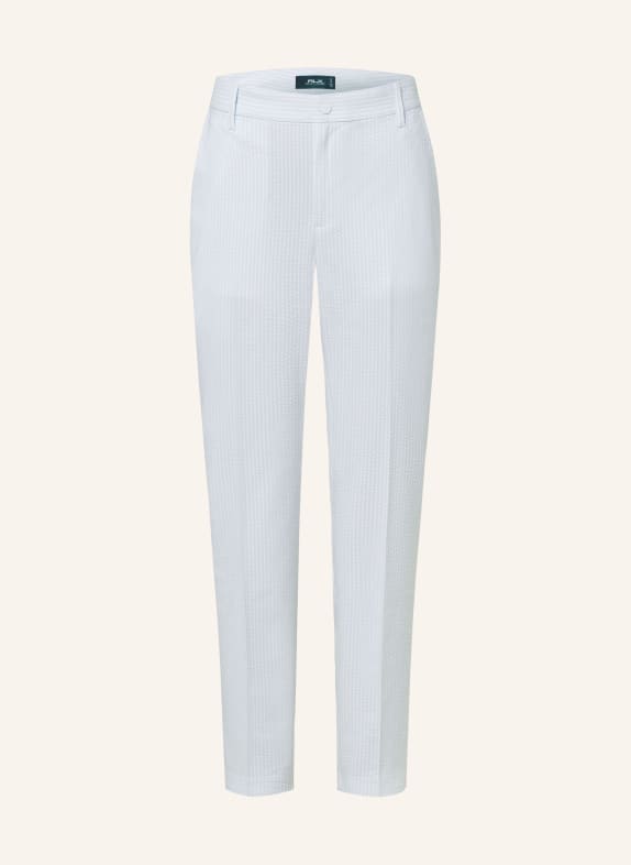 RLX RALPH LAUREN Golf trousers WHITE/ LIGHT BLUE