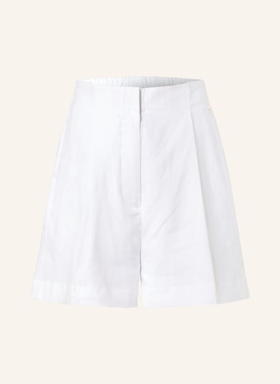 ARMANI EXCHANGE Linen shorts WHITE