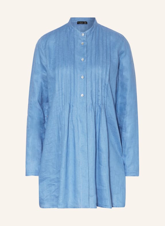 van Laack Linen blouse COREY BLUE