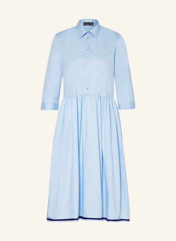van Laack Dress KLARINE with 3/4 sleeves LIGHT BLUE