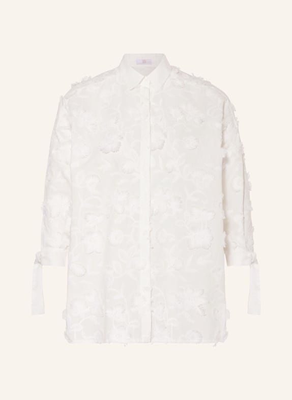RIANI Shirt blouse with 3/4 sleeves WHITE
