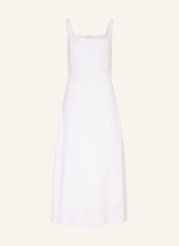RIANI Linen dress WHITE