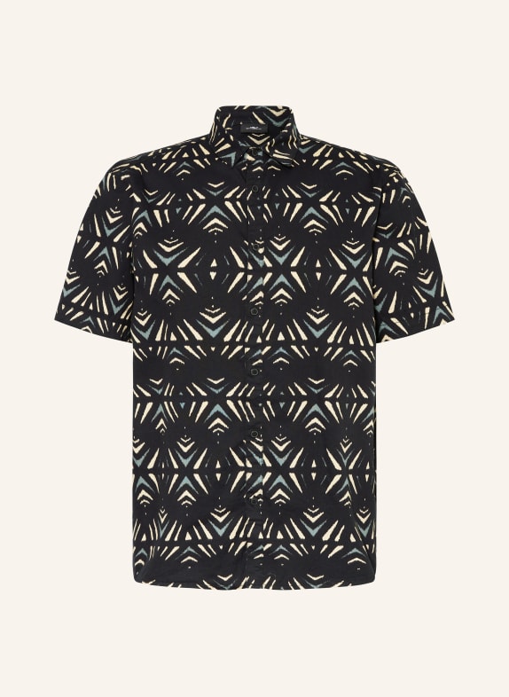 O'NEILL Short sleeve shirt MIX & MATCH regular fit BLACK/ CREAM
