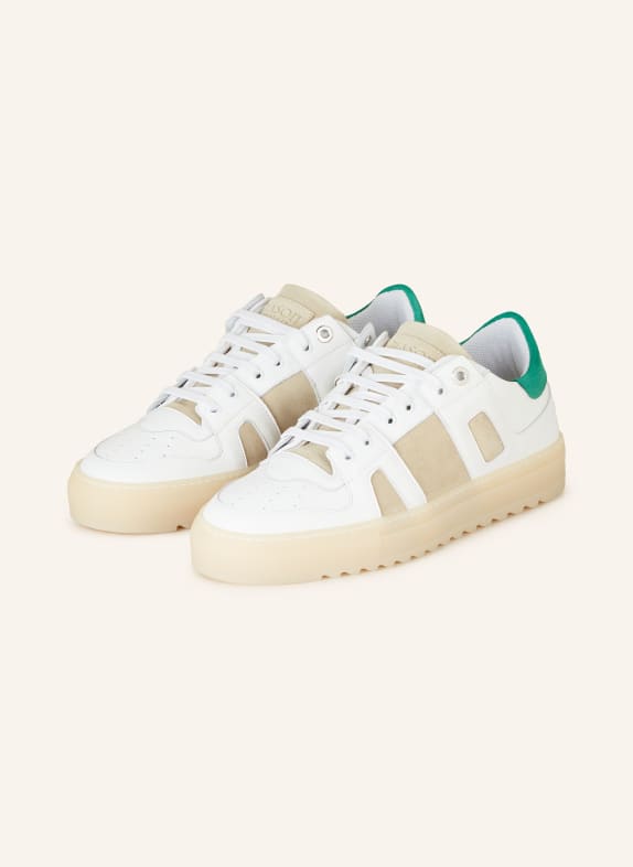 MASON GARMENTS Sneakers BARI WHITE/ GREEN/ BEIGE