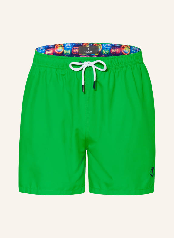 RAGMAN Swim shorts LIGHT GREEN