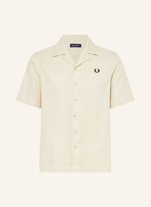 FRED PERRY Resorthemd Comfort Fit ECRU