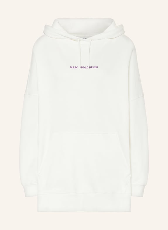 Marc O'Polo DENIM Oversized hoodie WHITE/ PURPLE